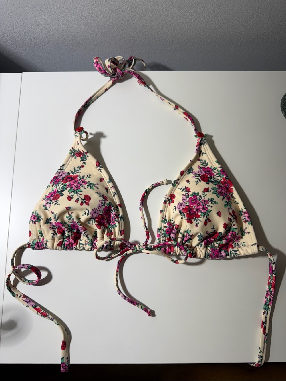 Flower Print Bikini Set - Picture 2 of 7